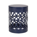Table d'appoint d'extérieur en métal Mellie de Christopher Knight Home