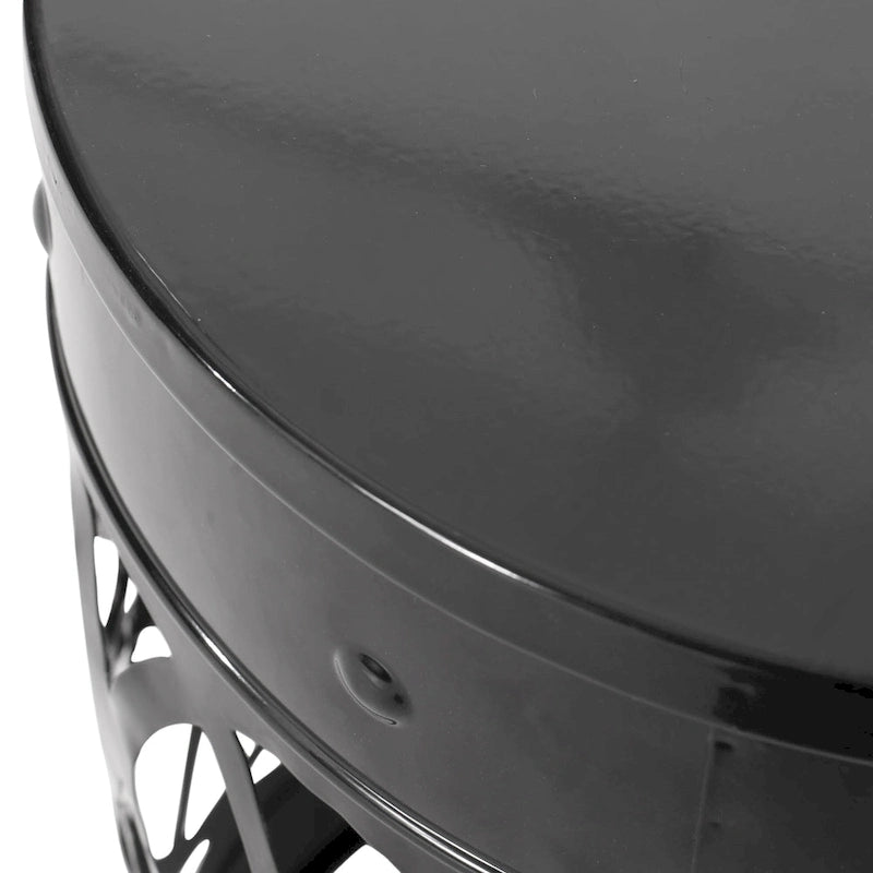 Table d'appoint d'extérieur en métal Mellie de Christopher Knight Home