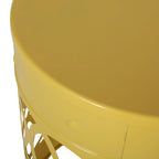 Table d'appoint d'extérieur en métal Mellie de Christopher Knight Home