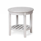 Table d'appoint d'extérieur en bois Alston de Cambridge Casual