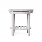Table d'appoint d'extérieur en bois Alston de Cambridge Casual