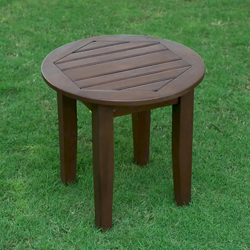 Table d'appoint d'extérieur en bois Alston de Cambridge Casual