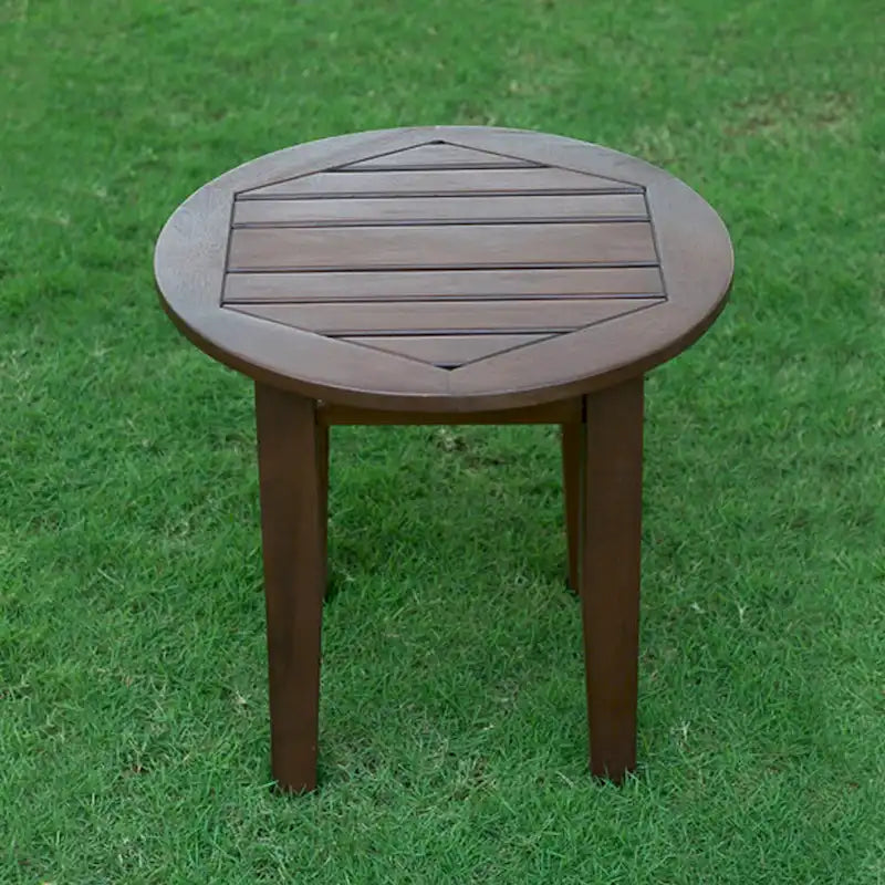 Table d'appoint d'extérieur en bois Alston de Cambridge Casual