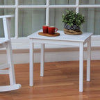 Table d'appoint d'extérieur en bois Alston de Cambridge Casual