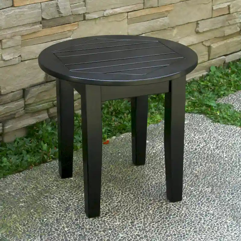 Table d'appoint d'extérieur en bois Alston de Cambridge Casual