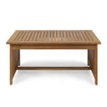 Table basse Carolina en bois d'acacia d'extérieur par Christopher Knight Home