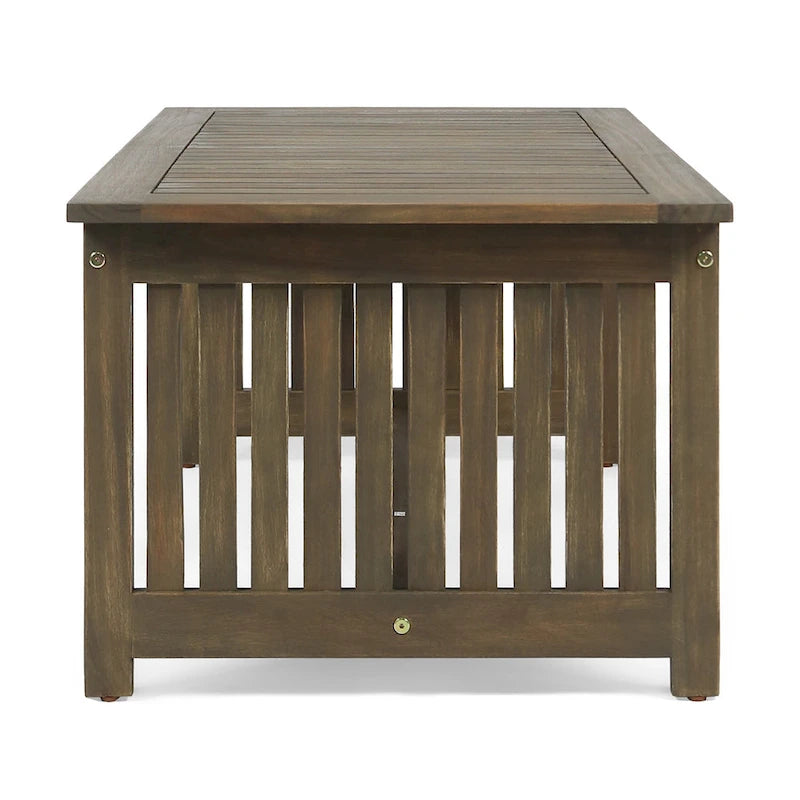 Table basse Carolina en bois d'acacia d'extérieur par Christopher Knight Home