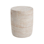 Table d'appoint d'extérieur légère en béton Travis par Christopher Knight Home