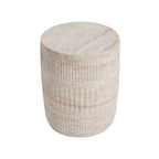 Table d'appoint d'extérieur légère en béton Travis par Christopher Knight Home