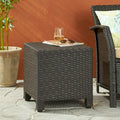Table d'appoint d'extérieur en osier Puerta par Christopher Knight Home