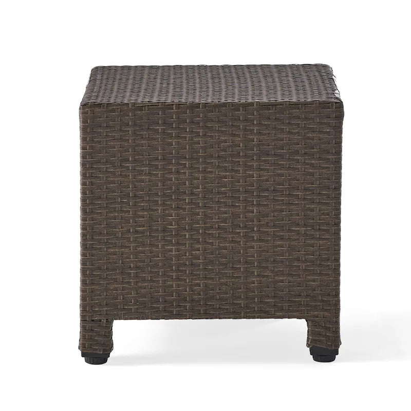 Table d'appoint d'extérieur en osier Puerta par Christopher Knight Home