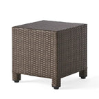 Table d'appoint d'extérieur en osier Puerta par Christopher Knight Home