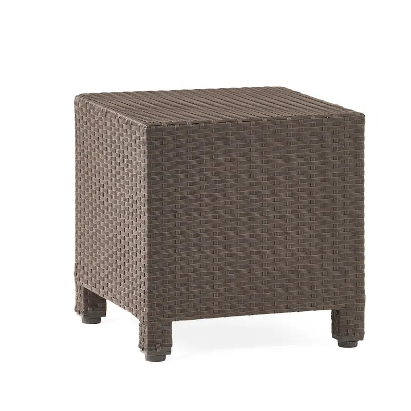 Table d'appoint d'extérieur en osier Puerta par Christopher Knight Home