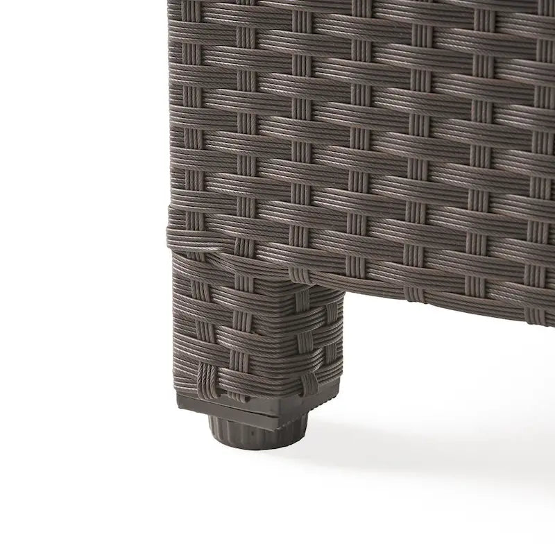 Table d'appoint d'extérieur en osier Puerta par Christopher Knight Home