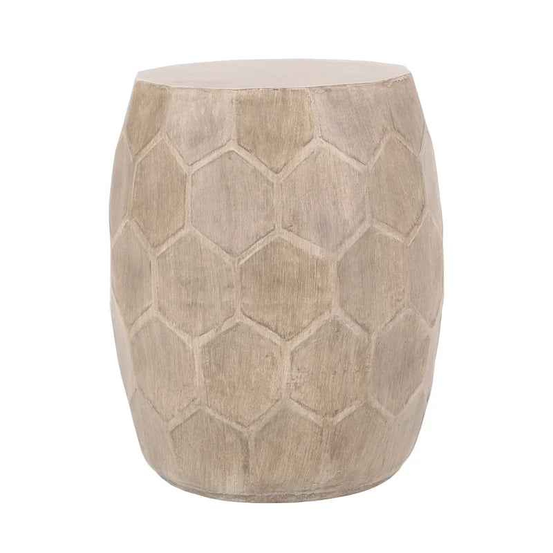 Table d'appoint d'extérieur en béton léger Aranda par Christopher Knight Home