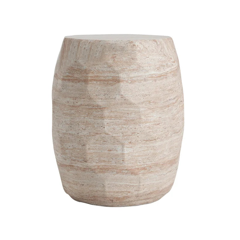 Table d'appoint d'extérieur en béton léger Aranda par Christopher Knight Home