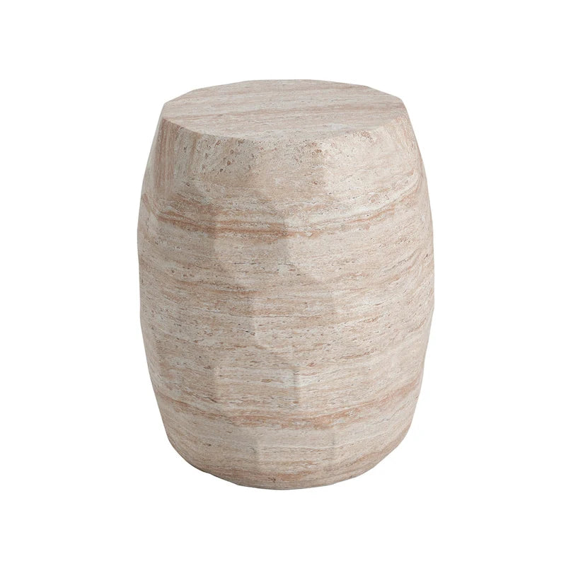 Table d'appoint d'extérieur en béton léger Aranda par Christopher Knight Home