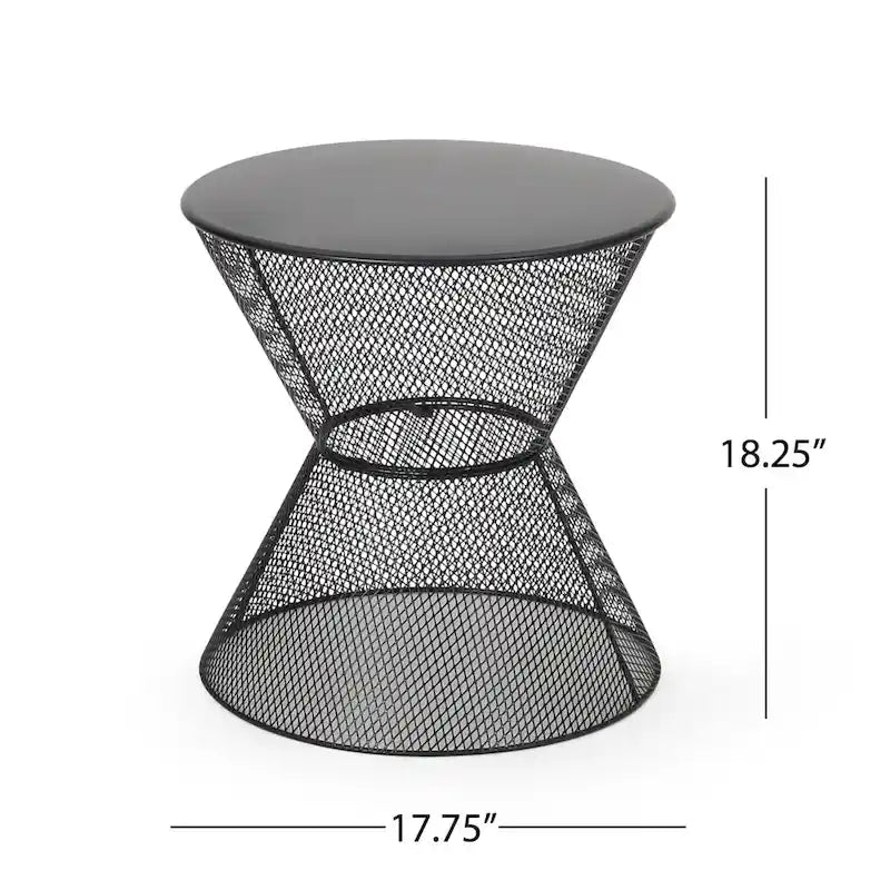 Table d'appoint d'extérieur moderne Nevada par Christopher Knight Home