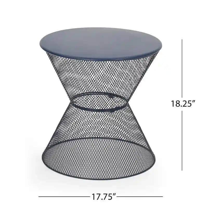 Table d'appoint d'extérieur moderne Nevada par Christopher Knight Home