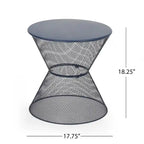 Table d'appoint d'extérieur moderne Nevada par Christopher Knight Home