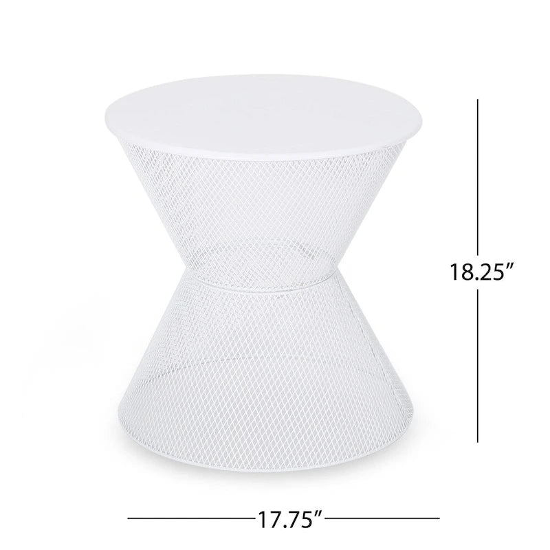Table d'appoint d'extérieur moderne Nevada par Christopher Knight Home