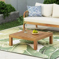 Table basse d'extérieur Oana en bois d'acacia par Christopher Knight Home