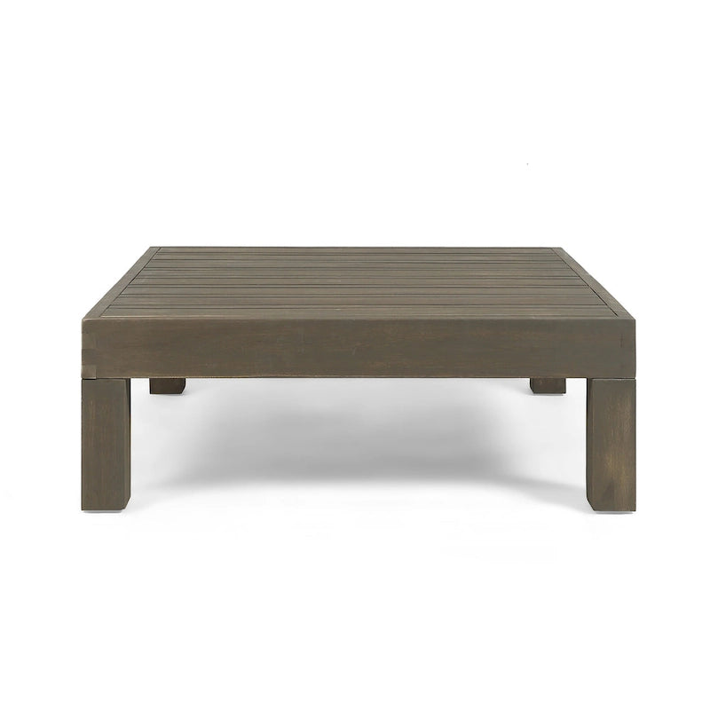 Table basse d'extérieur Oana en bois d'acacia par Christopher Knight Home