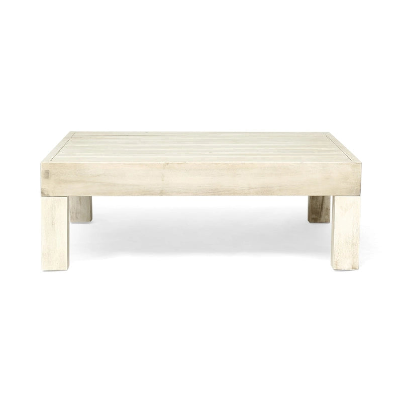 Table basse d'extérieur Oana en bois d'acacia par Christopher Knight Home