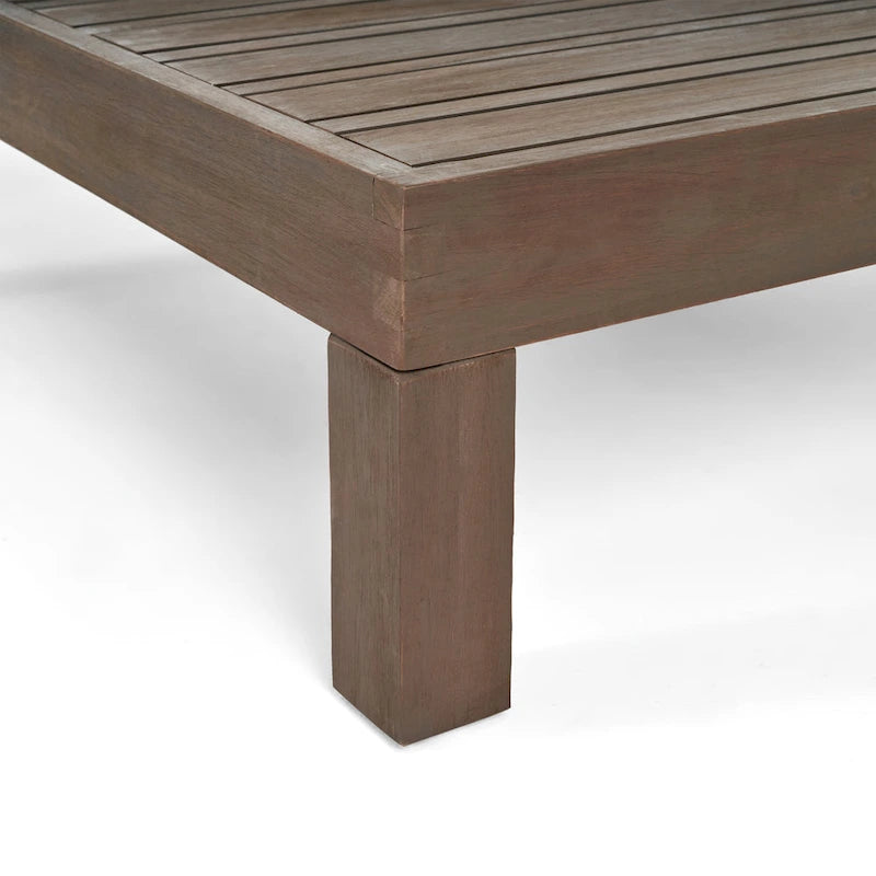 Table basse d'extérieur Oana en bois d'acacia par Christopher Knight Home