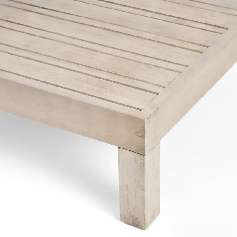 Table basse d'extérieur Oana en bois d'acacia par Christopher Knight Home
