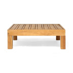 Table basse d'extérieur Oana en bois d'acacia par Christopher Knight Home