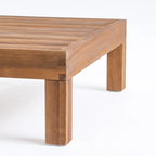 Table basse d'extérieur Oana en bois d'acacia par Christopher Knight Home
