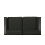 Causeuse d'extérieur en aluminium Maya Bay avec coussins par Christopher Knight Home