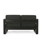 Causeuse d'extérieur en aluminium Maya Bay avec coussins par Christopher Knight Home