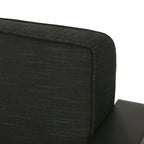 Causeuse d'extérieur en aluminium Maya Bay avec coussins par Christopher Knight Home