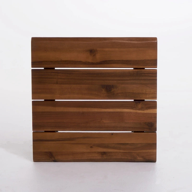 Table d'appoint industrielle Zion en bois d'acacia par Christopher Knight Home