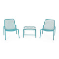 Ensemble de conversation Bucknell Outdoor moderne 2 places par Christopher Knight Home