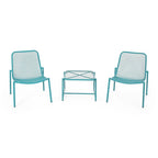 Ensemble de conversation Bucknell Outdoor moderne 2 places par Christopher Knight Home