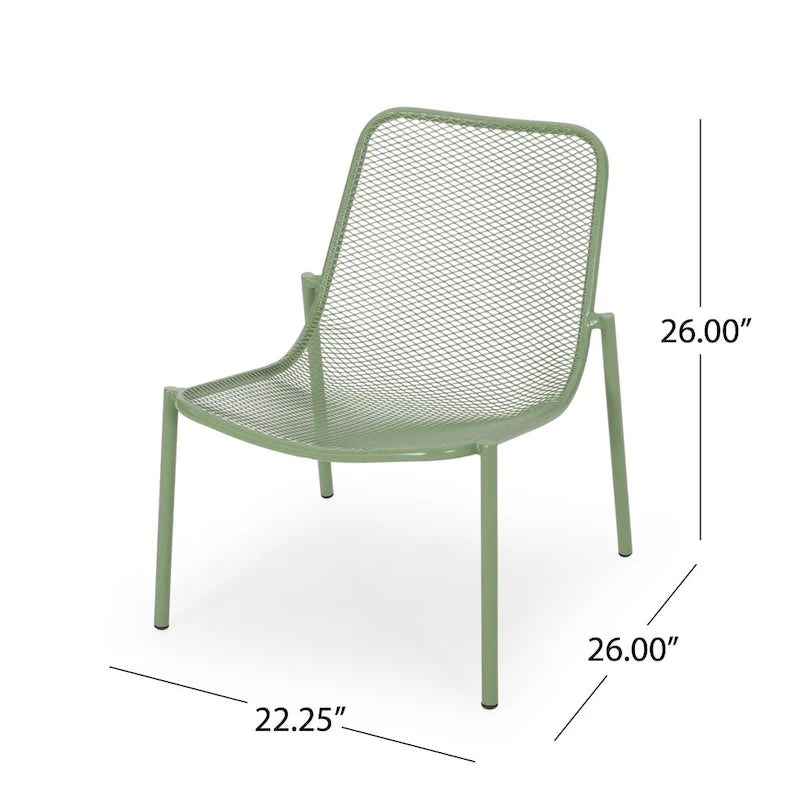 Ensemble de conversation Bucknell Outdoor moderne 2 places par Christopher Knight Home