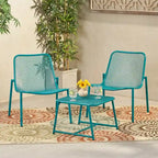Ensemble de conversation Bucknell Outdoor moderne 2 places par Christopher Knight Home