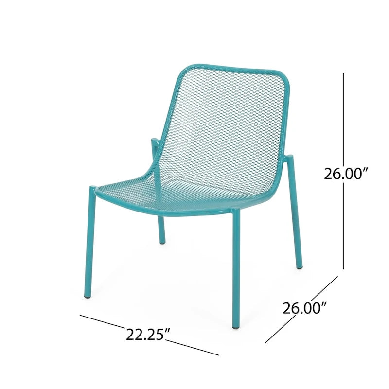 Ensemble de conversation Bucknell Outdoor moderne 2 places par Christopher Knight Home