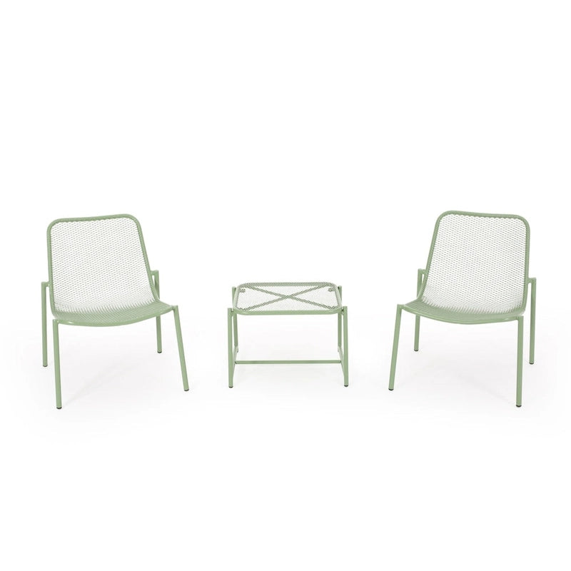 Ensemble de conversation Bucknell Outdoor moderne 2 places par Christopher Knight Home