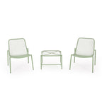 Ensemble de conversation Bucknell Outdoor moderne 2 places par Christopher Knight Home