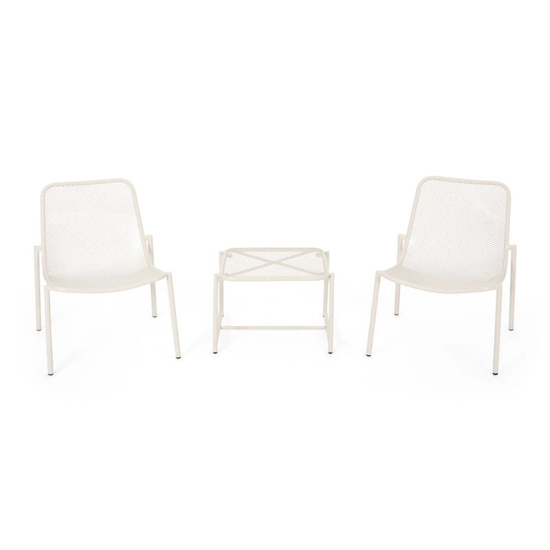 Ensemble de conversation Bucknell Outdoor moderne 2 places par Christopher Knight Home
