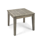 Table d'appoint d'extérieur en bois d'acacia Hampton par Christopher Knight Home