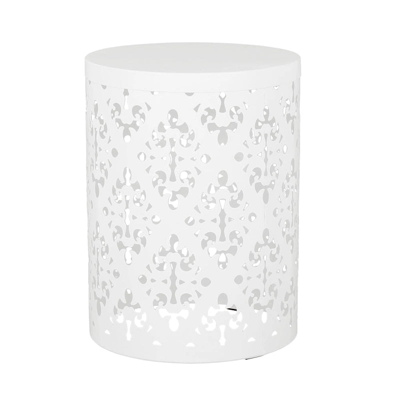 Tables d'appoint Mathena en métal pour l'extérieur (Lot de 2) par Christopher Knight Home