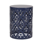 Tables d'appoint Mathena en métal pour l'extérieur (Lot de 2) par Christopher Knight Home