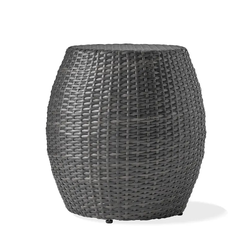 Table d'appoint en osier 14 pouces Canary Outdoor de Christopher Knight Home