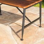 Table basse d'extérieur en bois d'acacia Ocala par Christopher Knight Home