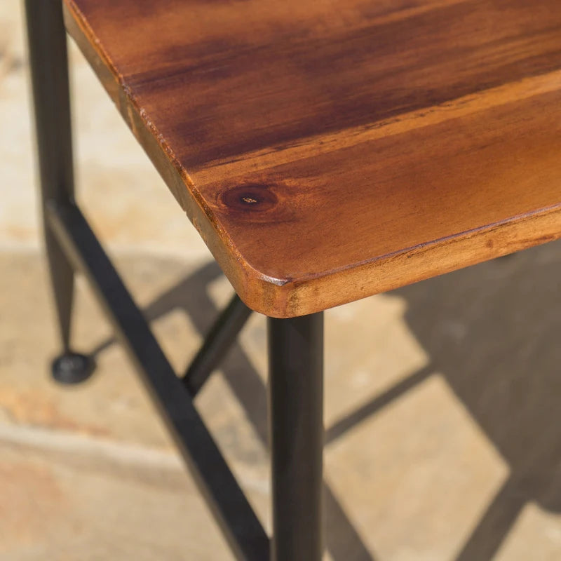 Table basse d'extérieur en bois d'acacia Ocala par Christopher Knight Home